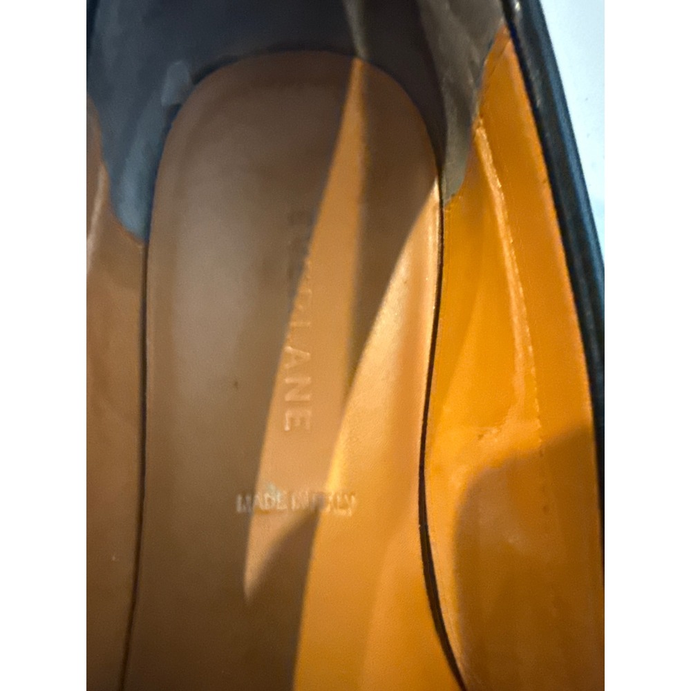 Everlane Womens Black Leather Kiltie Tassel Loafers Made in Italy Size 7 - Picture 2 of 8